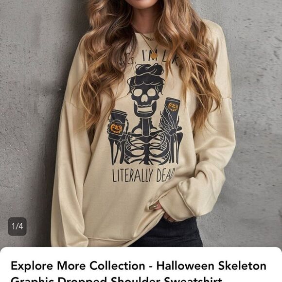 Omg — literally dead sweatshirt ! Size medium. New without tags - Picture 1 of 6
